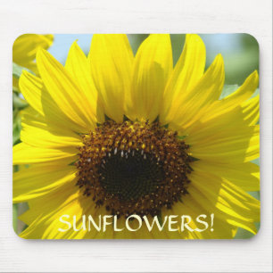 BLOEMEN ZONNEBLOEMEN Muismat cadeaus Zon Bloemen