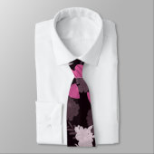 bloemen zwart stropdas (Gebonden)