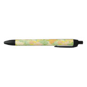 Bloemen Zwarte Inkt Pen (Bodem)