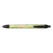 Bloemen Zwarte Inkt Pen (Achterkant)