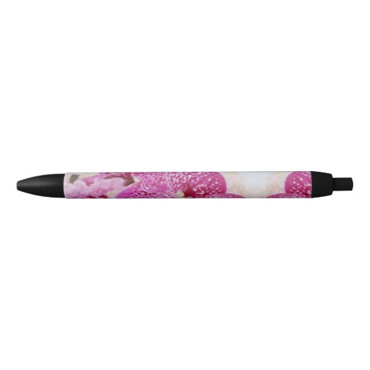 Bloemen Zwarte Inkt Pen (Voorkant)