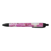 Bloemen Zwarte Inkt Pen (Bodem)