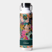 Bloemenaam Waterfles (Voorkant)