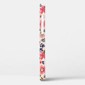 bloemenachtergrond, ditsy roze bloemetjes. Case-Mate iPhone case (Achterkant / Links)