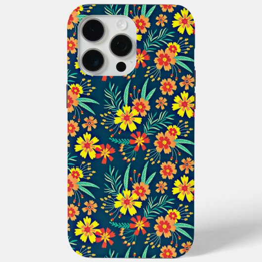 Bloemenachtergrond mooi ontwerp Case-Mate iPhone case (Achterkant)