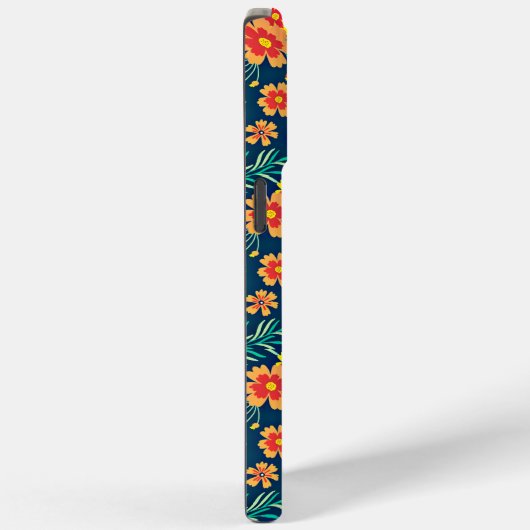 Bloemenachtergrond mooi ontwerp Case-Mate iPhone case (Achterkant / Rechts)