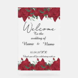 bloemenacrylverf acryl bord