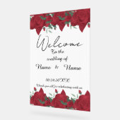 bloemenacrylverf acryl bord (Hoek)