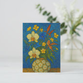 Bloemenaffiche Briefkaart (Staand voorkant)