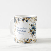 Bloemenafhandeling Koffiemok (Voorkant links)