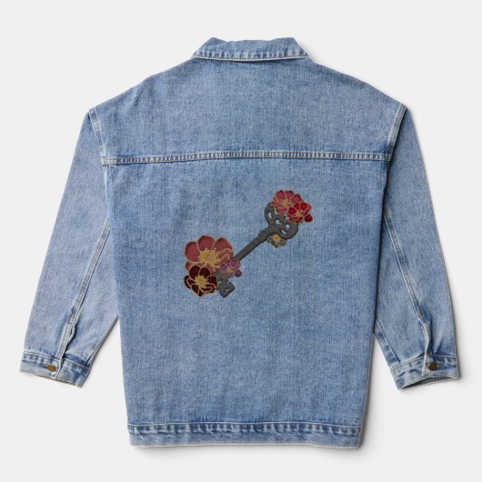 Bloemenalchemie Denim Jacket (Achterkant)