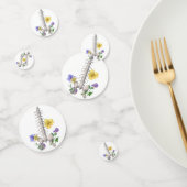 Bloemenanatomie - wervels, heupbot confetti (Groep)