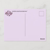 Bloemenansichtkaart Briefkaart (Achterkant)