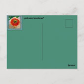 Bloemenansichtkaart Briefkaart (Achterkant)