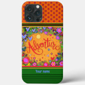 Bloemenavontuur Inspirivity Naam Hart Case-Mate iPhone Case (Achterkant)