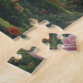 Bloemenballet in het betoverde woud legpuzzel (Zijkant)