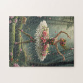 Bloemenballet in het betoverde woud legpuzzel (Horizontaal)