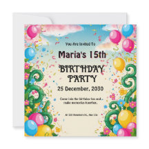 Bloemenballon viering voor verjaardag