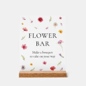 Bloemenbar Acryl Bord (Voorkant)