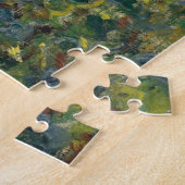 Bloemenbedden bij Vétheuil Monet Legpuzzel (Zijkant)