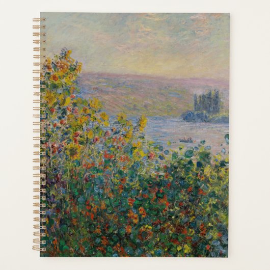 Bloemenbedden bij Vétheuil Monet Planner (Voorkant)