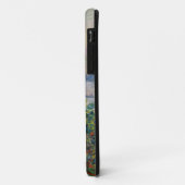 Bloemenbedden op Vetheuil schilderij van Claude Mo Case-Mate iPhone Case (Achterkant/links)