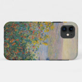 Bloemenbedden op Vetheuil schilderij van Claude Mo Case-Mate iPhone Case (Achterkant (horizontaal))