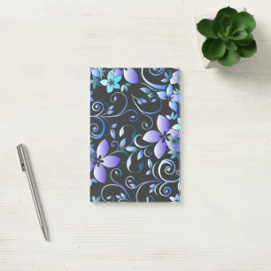 Bloemenbehang 6 post-it® notes