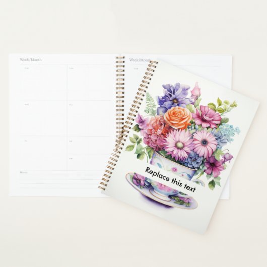 Bloemenbeker: 1 van 75 planner (Display)