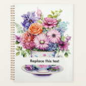 Bloemenbeker: 1 van 75 planner (Voorkant)