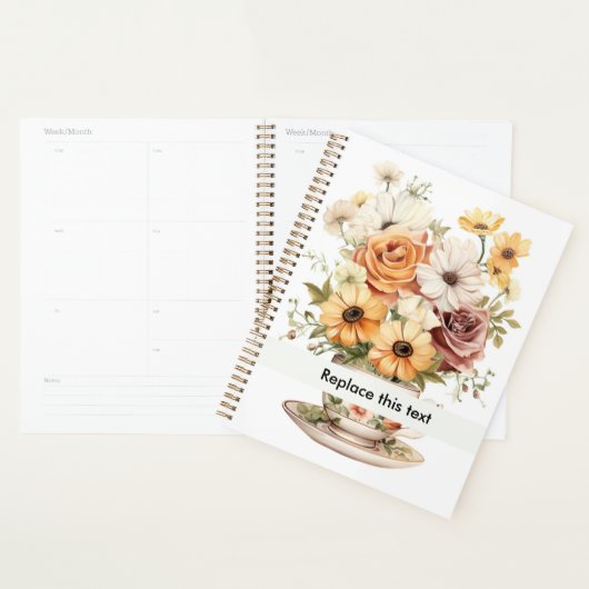 Bloemenbeker: 2 van 75 planner (Display)