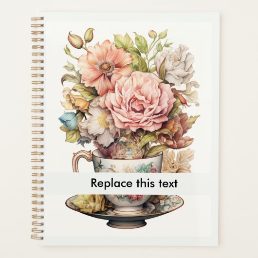 Bloemenbeker: 3 van 75 planner (Voorkant)