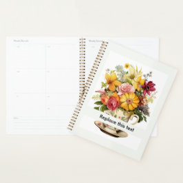 Bloemenbeker: 6 van 75 planner