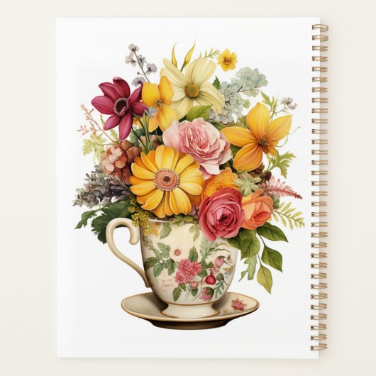 Bloemenbeker: 6 van 75 planner (Achterkant)