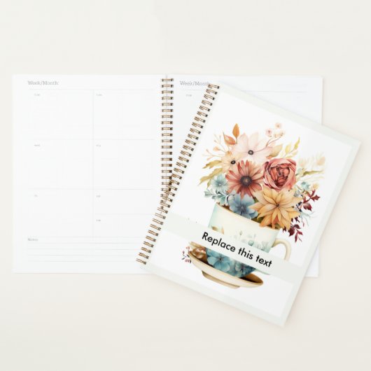 Bloemenbeker: 7 van 75 planner (Display)