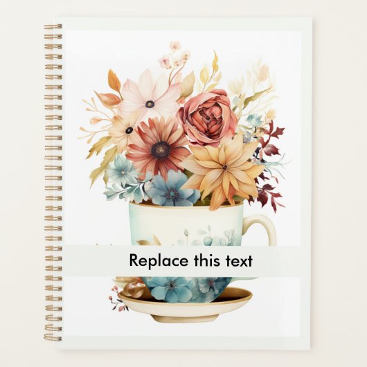 Bloemenbeker: 7 van 75 planner (Voorkant)