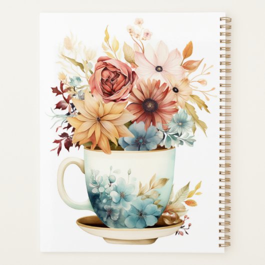 Bloemenbeker: 7 van 75 planner (Achterkant)