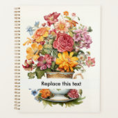 Bloemenbeker: 8 van 75 planner (Voorkant)