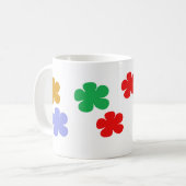 Bloemenbeker Koffiemok (Voorkant links)