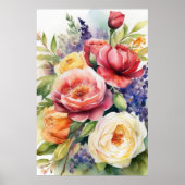 bloemenbetovering poster (Voorkant)