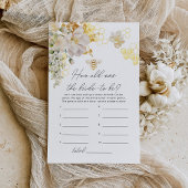 Bloemenbijen Hoe oud was de bruid om te spelen