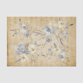 bloemenblad tissuepapier