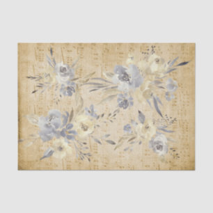  bloemenblad tissuepapier