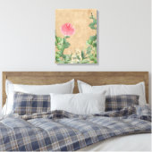 Bloemenbloei Canvas Art (Insitu (Slaapkamer))