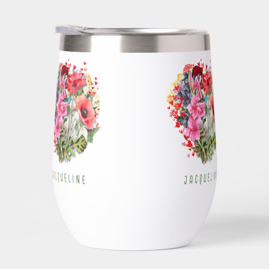 Bloemenbloei WAAR JE GEPLANT BENT Gepersonaliseerd (Rechts)