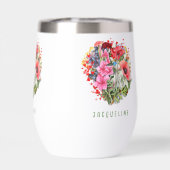 Bloemenbloei WAAR JE GEPLANT BENT Gepersonaliseerd (Achterkant)