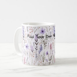 Bloemenbloei waterverf geschenken koffieliefhebber koffiemok