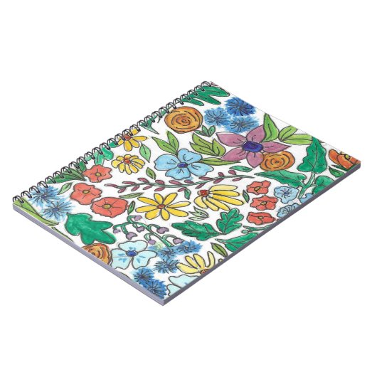 Bloemenbloem Notitieboek (Linkerzijde)