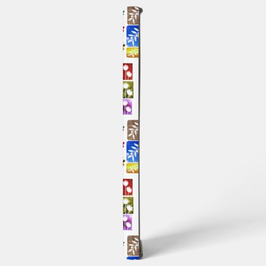 bloemenbloemen samsung galaxy hoesje (Linkerkant)