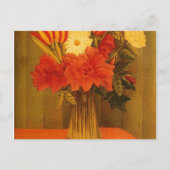 Bloemenbloemen van Henri Rousseau Briefkaart (Voorkant)